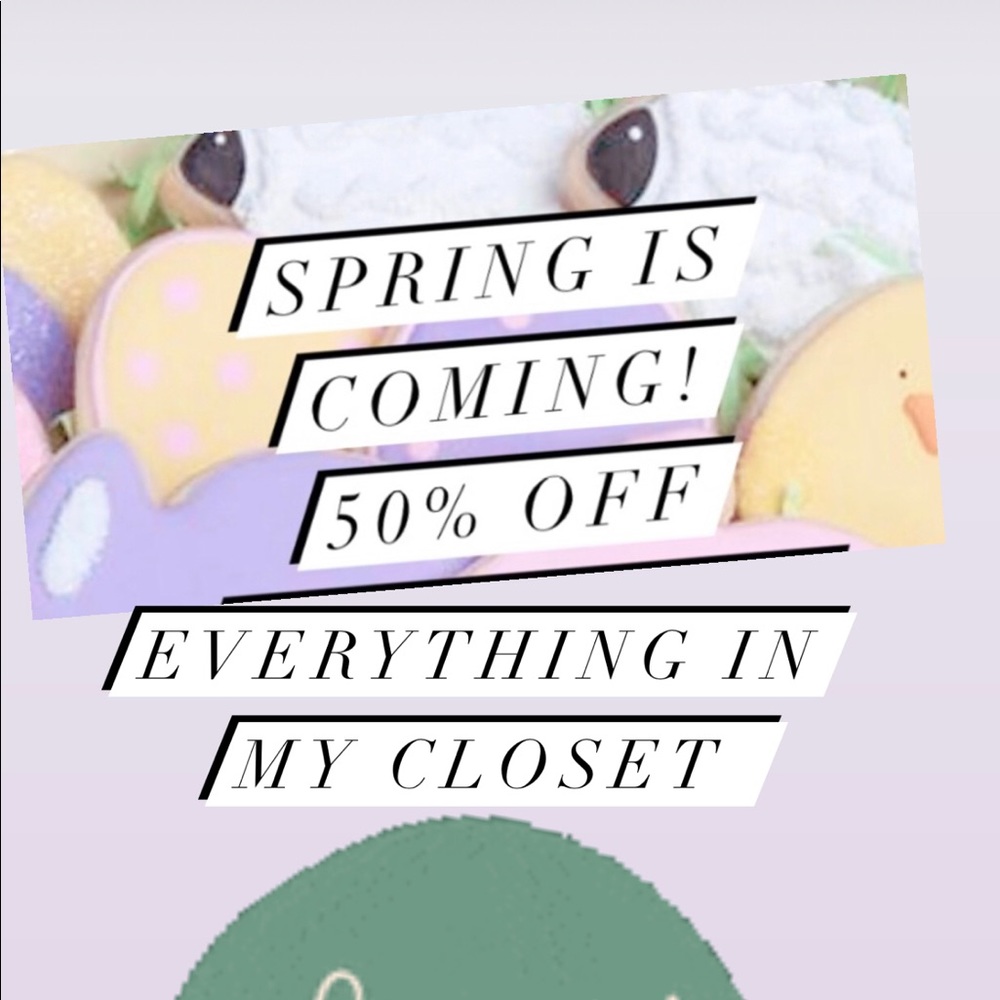 Closeout sale! All items must go